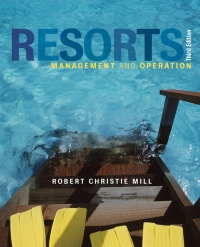 Cover image: Resorts: Management and Operation 3rd edition 9781118071823