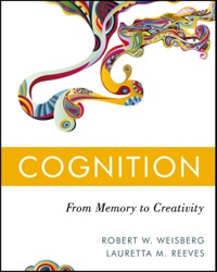 صورة الغلاف: Cognition: From Memory to Creativity 1st edition 9780470226285