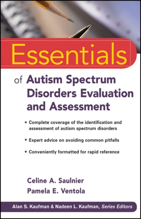 Essentials of Autism Spectrum Disorders Evaluation and Assessment, 1st Edition - FULL INSTANT DOWNLOAD | PDF DOCX EPUB