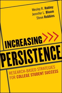 Imagen de portada: Increasing Persistence: Research-based Strategies for College Student Success 1st edition 9780470888438