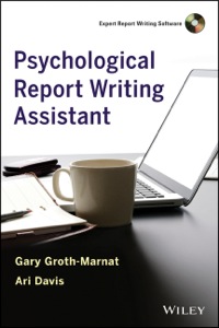 Cover image: Psychological Report Writing Assistant 1st edition 9780470888995