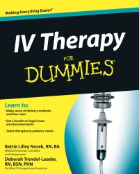 Cover image: IV Therapy For Dummies 1st edition 9781118116449
