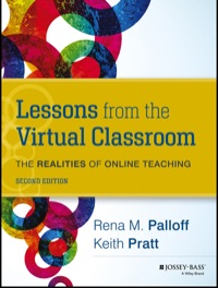 Cover image: Lessons from the Virtual Classroom: The Realities of Online Teaching 2nd edition 9781118123737