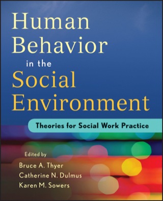 Cover image: Human Behavior in the Social Environment: Theories for Social Work Practice 1st edition 9781118176948
