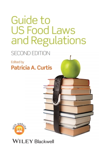 Imagen de portada: Guide to US Food Laws and Regulations 2nd edition 9781118227787