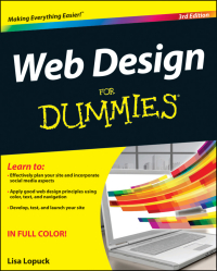 Cover image: Web Design For Dummies 3rd edition 9781118004906