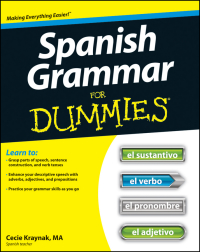 Cover image: Spanish Grammar For Dummies 1st edition 9781118023808