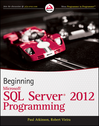 صورة الغلاف: Beginning Microsoft SQL Server 2012 Programming 1st edition 9781118102282