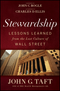 Cover image: Stewardship: Lessons Learned from the Lost Culture of Wall Street 1st edition 9781118190197