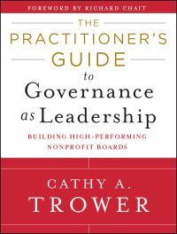 Imagen de portada: The Practitioner's Guide to Governance as Leadership 1st edition 9781118109878