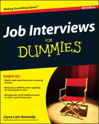 Cover image: Job Interviews For Dummies 4th edition 9781118112908