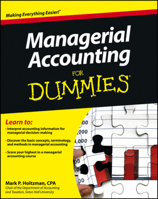 Cover image: Managerial Accounting For Dummies 1st edition 9781118116425