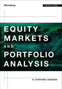 Cover image: Equity Markets and Portfolio Analysis 1st edition 9781118202685