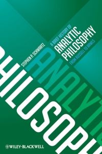 Cover image: A Brief History of Analytic Philosophy 1st edition 9780470672082