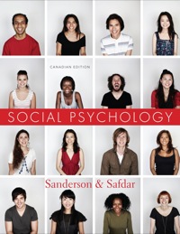 Cover image: Social Psychology (Canadian Edition) 1st edition 9780470678091