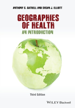 Cover image: Geographies of Health: An Introduction 3rd edition 9780470672877