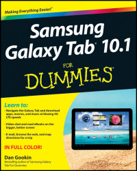 Cover image: Samsung Galaxy Tab 10.1 For Dummies 1st edition 9781118228333