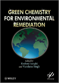 صورة الغلاف: Green Chemistry for Environmental Remediation 1st edition 9780470943083