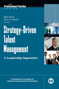 Cover image: Strategy-Driven Talent Management: A Leadership Imperative 1st edition 9780787988470