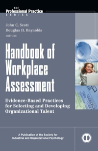 Cover image: Handbook of Workplace Assessment 1st edition 9780470401316