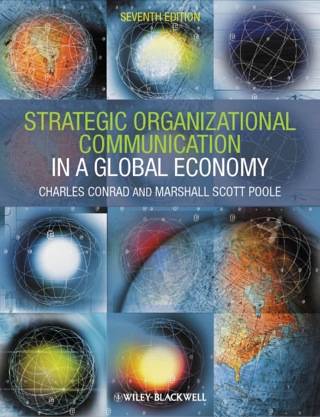 Cover image: Strategic Organizational Communication: In a Global Economy 7th edition 9781444338638
