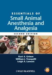 Cover image: Essentials of Small Animal Anesthesia and Analgesia 2nd edition 9780813812366