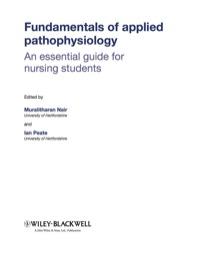 Cover image: Fundamentals of Applied Pathophysiology: An Essential Guide for Nursing and Healthcare Students 2nd edition 9780470670620