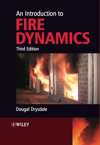 Cover image: An Introduction to Fire Dynamics 3rd edition 9780470319031