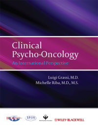 Imagen de portada: Clinical Psycho-Oncology: An International Perspective 1st edition 9780470974322