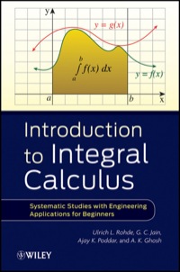 Cover image: Introduction to Integral Calculus: Systematic Studies with Engineering Applications for Beginners 1st edition 9781118117767