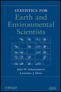 Cover image: Statistics for Earth and Environmental Scientists 1st edition 9780470584699