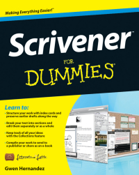 Cover image: Scrivener For Dummies 1st edition 9781118312476