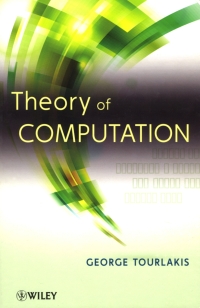 Cover image: Theory of Computation 1st edition 9781118014783