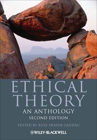 Cover image: Ethical Theory: An Anthology 2nd edition 9780470671603