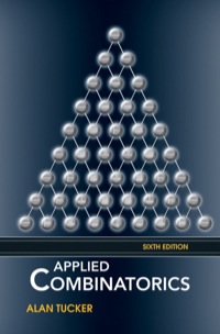Omslagafbeelding: Applied Combinatorics 6th edition 9780470458389