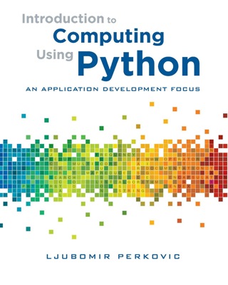 Cover image: Introduction to Computing Using Python: An Application Development Focus 1st edition 9780470618462
