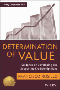 Cover image: Determination of Value 1st edition 9781118287897