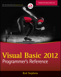 Cover image: Visual Basic 2012 Programmer's Reference 1st edition 9781118314074