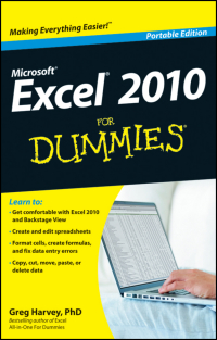 Imagen de portada: Excel 2010 For Dummies 1st edition 9781118315248