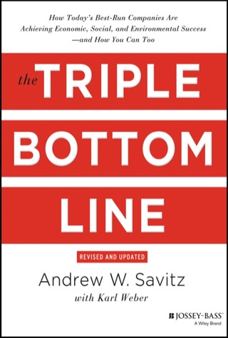Cover image: The Triple Bottom Line: How Today's Best-Run Companies Are Achieving Economic, Social and Environmental Success - and How You Can Too, Revised and Updated 1st edition 9781118226223