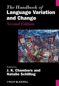 Cover image: The Handbook of Language Variation and Change 2nd edition 9780470659946