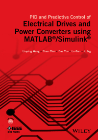 Imagen de portada: PID and Predictive Control of Electrical Drives and Power Converters using MATLAB / Simulink 1st edition 9781118339442