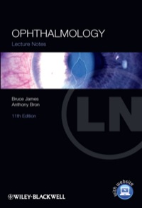 Cover image: Lecture Notes: Ophthalmology 11th edition 9781444335583