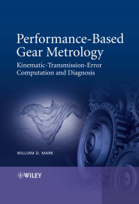 Imagen de portada: Performance-Based Gear Metrology 1st edition 9781119961697