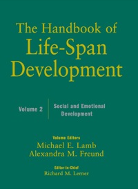 Cover image: The Handbook of Life-Span Development, Volume 2, Social and Emotional Development 1st edition 9780470390122