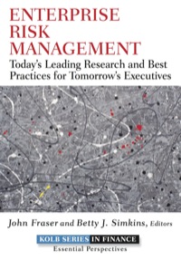 Cover image: Enterprise Risk Management: Today's Leading Research and Best Practices for Tomorrow's Executives 1st edition 9780470499085