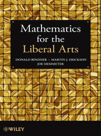 Imagen de portada: Mathematics for the Liberal Arts 1st edition 9781118352915