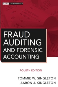 Cover image: Fraud Auditing and Forensic Accounting 4th edition 9780470564134