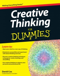 Titelbild: Creative Thinking For Dummies 1st edition 9781118381571