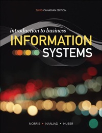 Cover image: Introduction to Business Information Systems, Third Canadian Edition 3rd edition 9781118299791